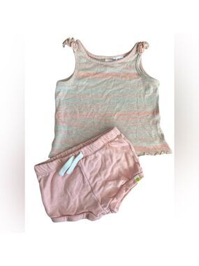 Zara & RLE Kids Matching Set - Pink and Beige